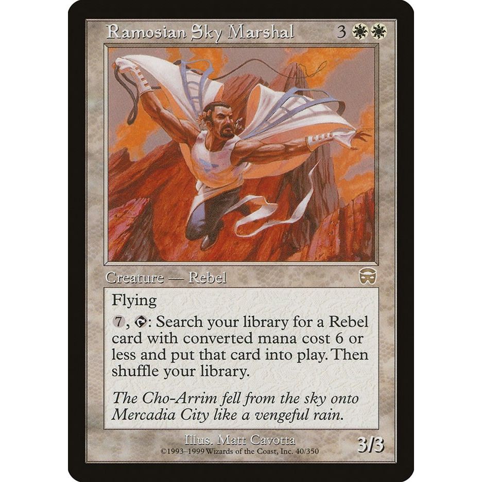 Image for Ramosian Sky Marshal (40) (MMQ) - Magic: The Gathering