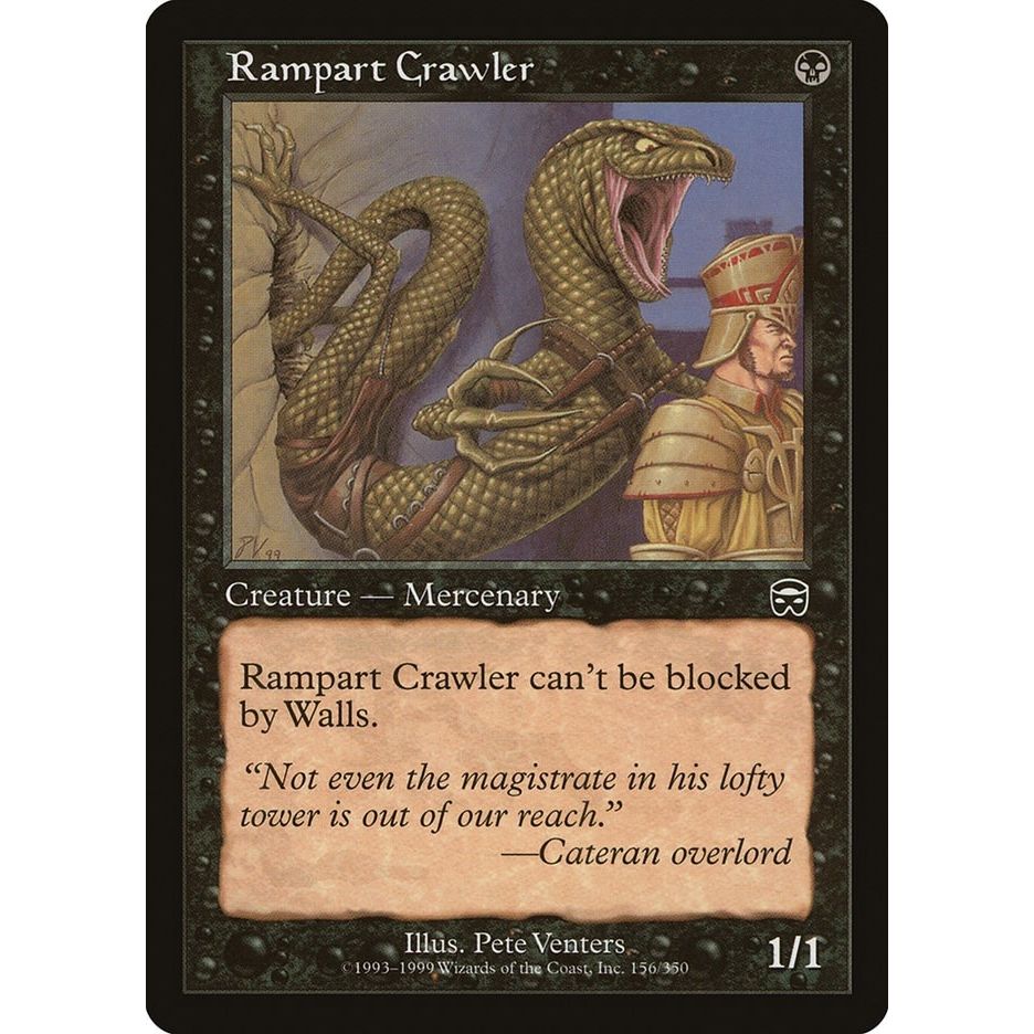 Image for Rampart Crawler (156) (MMQ) - Magic: The Gathering