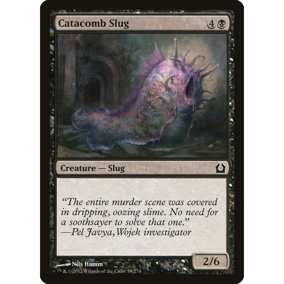 Image for Catacomb Slug (58) (RTR) - Magic: The Gathering