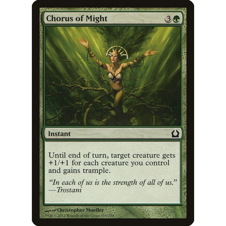 Image for Chorus of Might (119) (RTR) - Magic: The Gathering