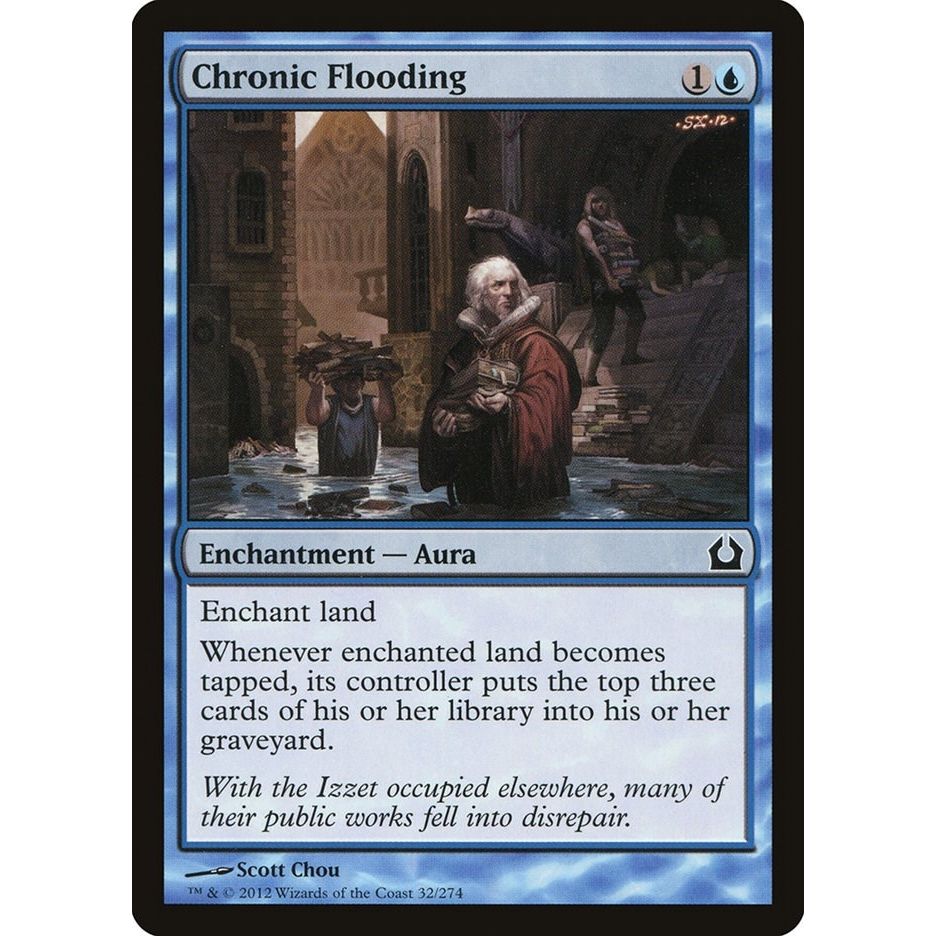 Image for Chronic Flooding (32) (RTR) - Magic: The Gathering