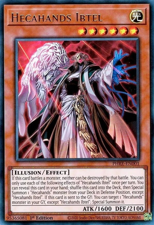 Image for Hecahands Ibtel (PHRE-EN001) (PHRE) - YuGiOh