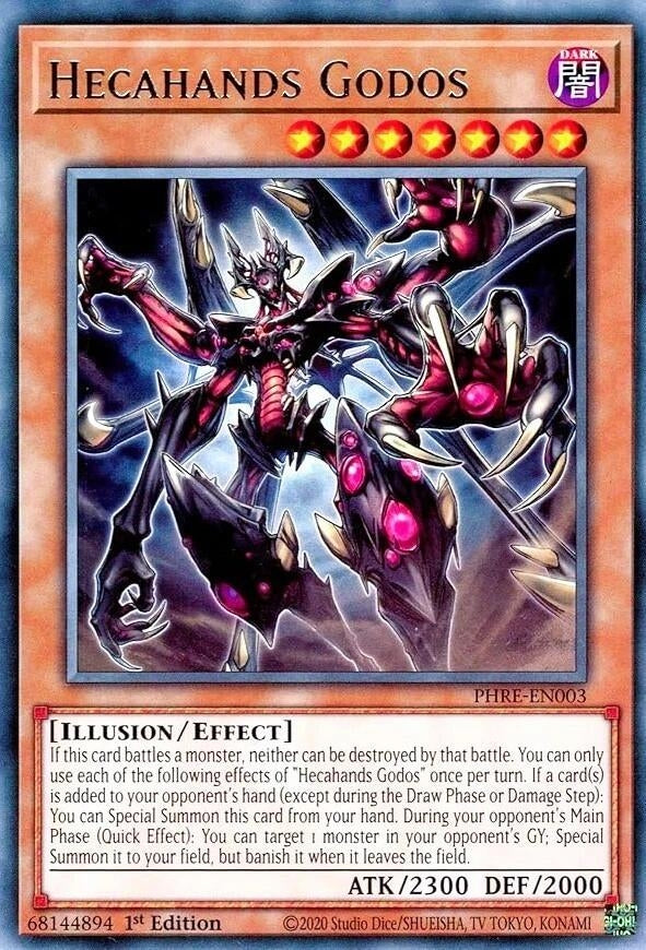 Image for Hecahands Godos (PHRE-EN003) (PHRE) - YuGiOh