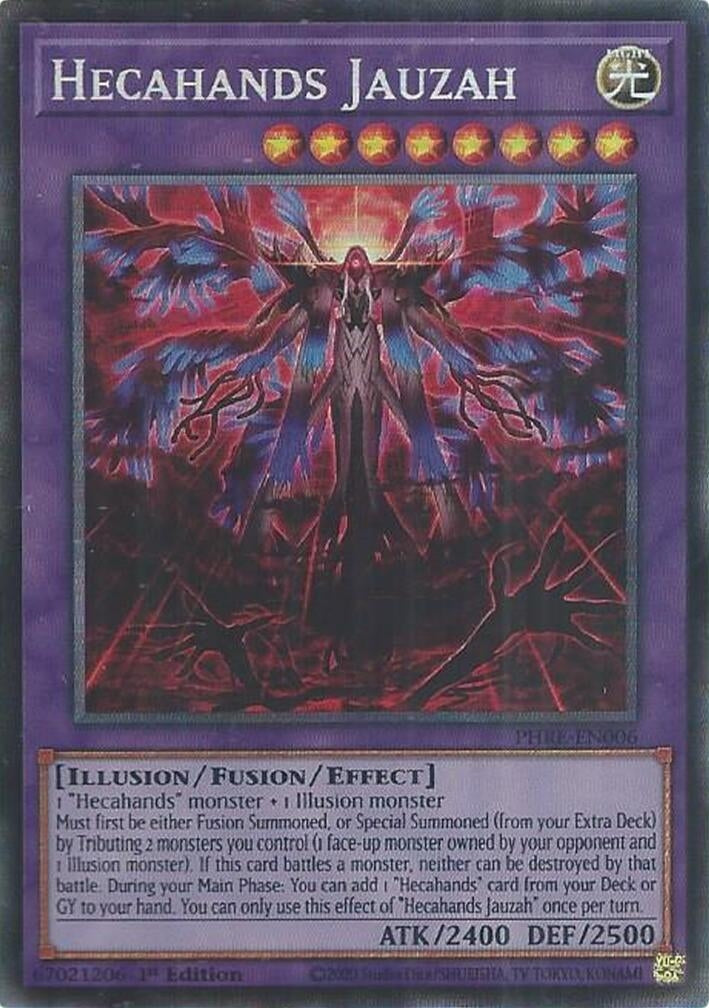 Image for Hecahands Jauzah (CR) (PHRE-EN006) (PHRE) - YuGiOh
