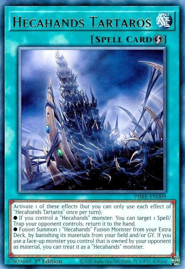 Image for Hecahands Tartaros (PHRE-EN009) (PHRE) - YuGiOh
