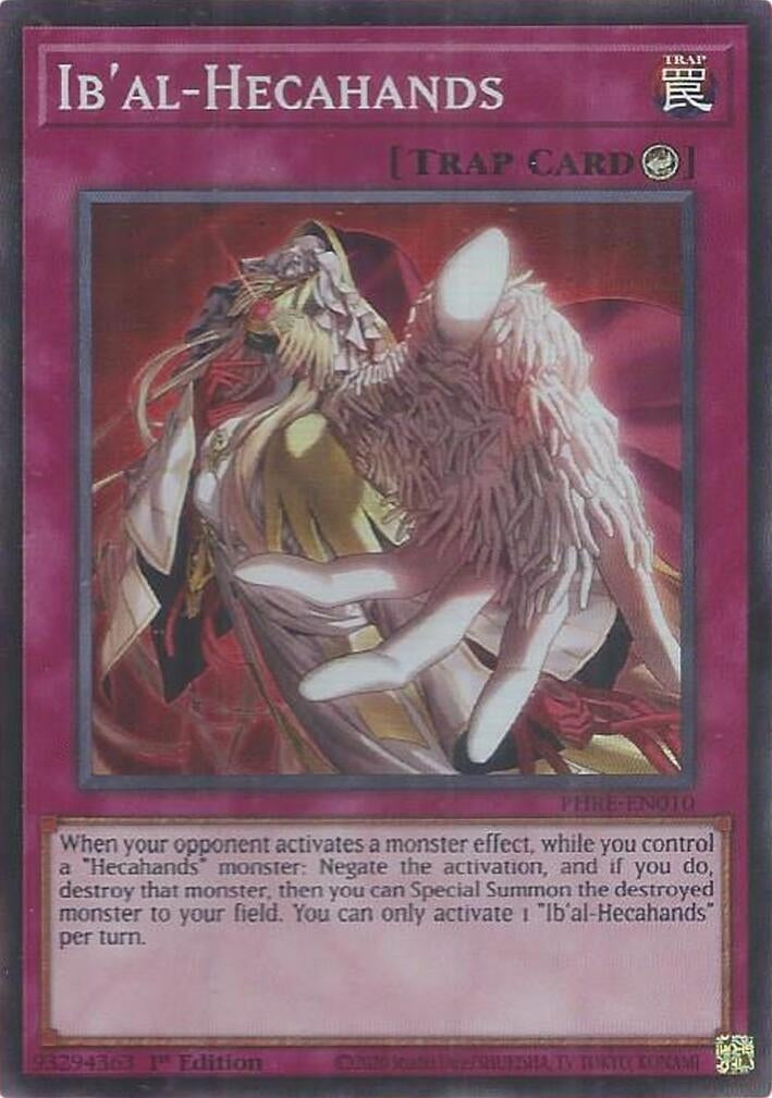 Image for Ib'al-Hecahands (Super Rare) (PHRE-EN010) (PHRE) - YuGiOh