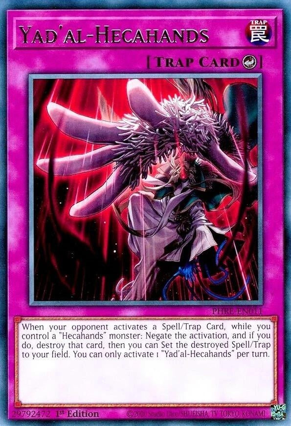 Image for Yad'al-Hecahands (PHRE-EN011) (PHRE) - YuGiOh
