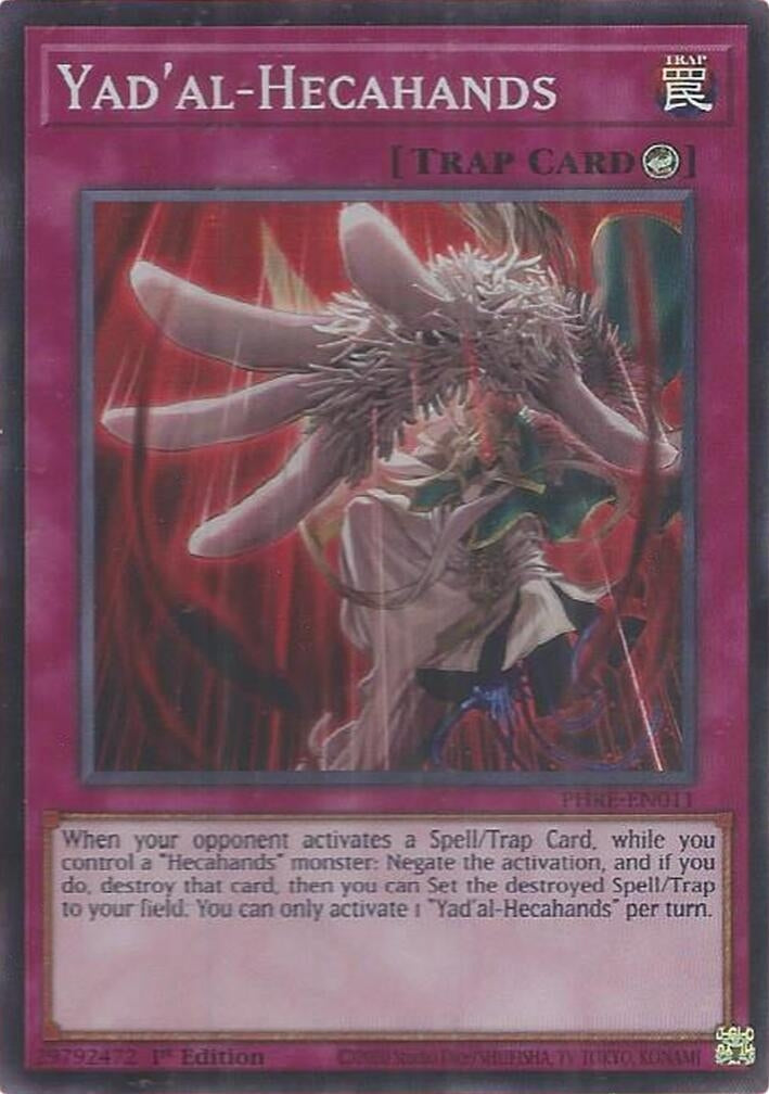 Image for Yad'al-Hecahands (Super Rare) (PHRE-EN011) (PHRE) - YuGiOh