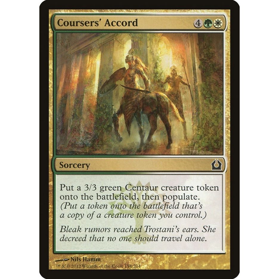 Image for Coursers' Accord (154) (RTR) - Magic: The Gathering