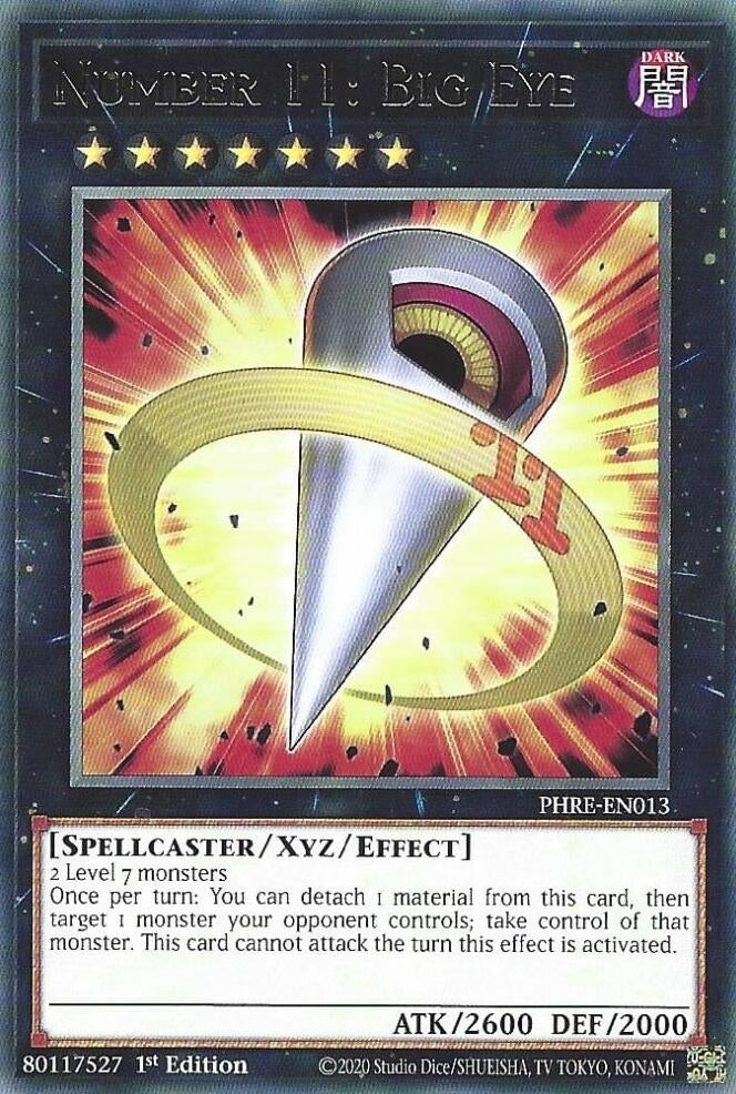 Image for Number 11: Big Eye (PHRE-EN013) (PHRE) - YuGiOh