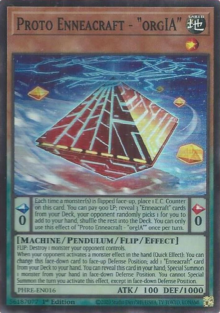 Image for Proto Enneacraft - "orgIA" (Super Rare) (PHRE-EN016) (PHRE) - YuGiOh