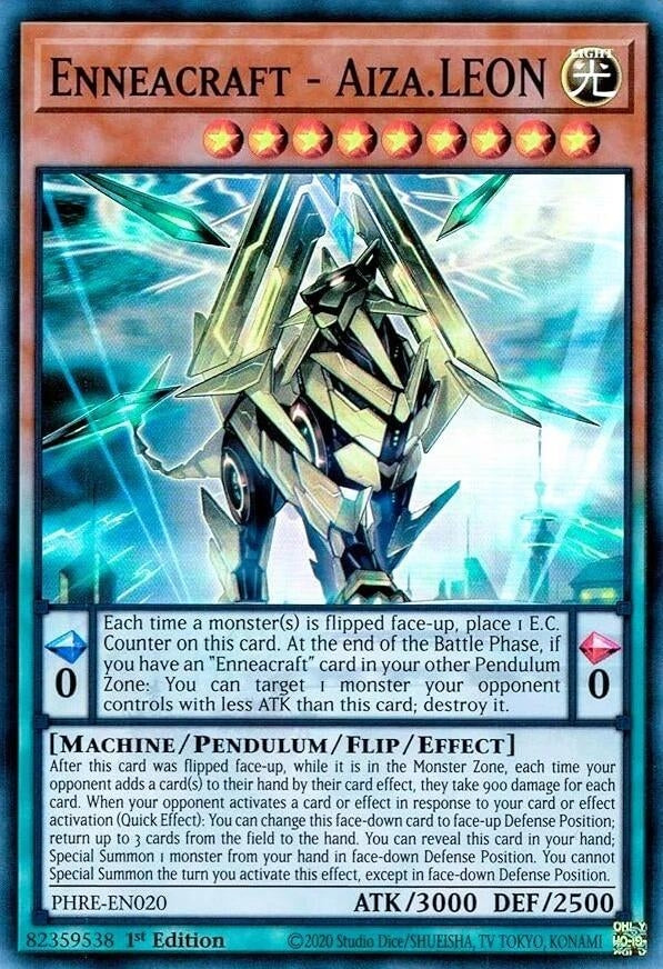 Image for Enneacraft - Aiza.LEON (PHRE-EN020) (PHRE) - YuGiOh