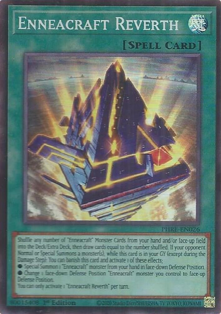 Image for Enneacraft Reverth (Super Rare) (PHRE-EN026) (PHRE) - YuGiOh