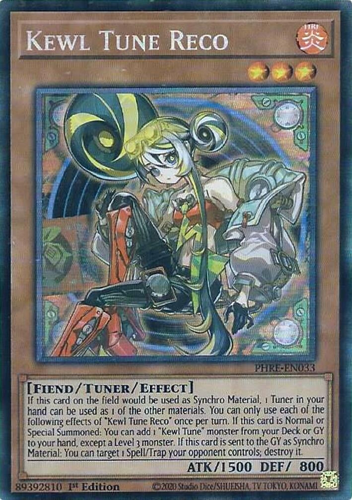 Image for Kewl Tune Reco (CR) (PHRE-EN033) (PHRE) - YuGiOh