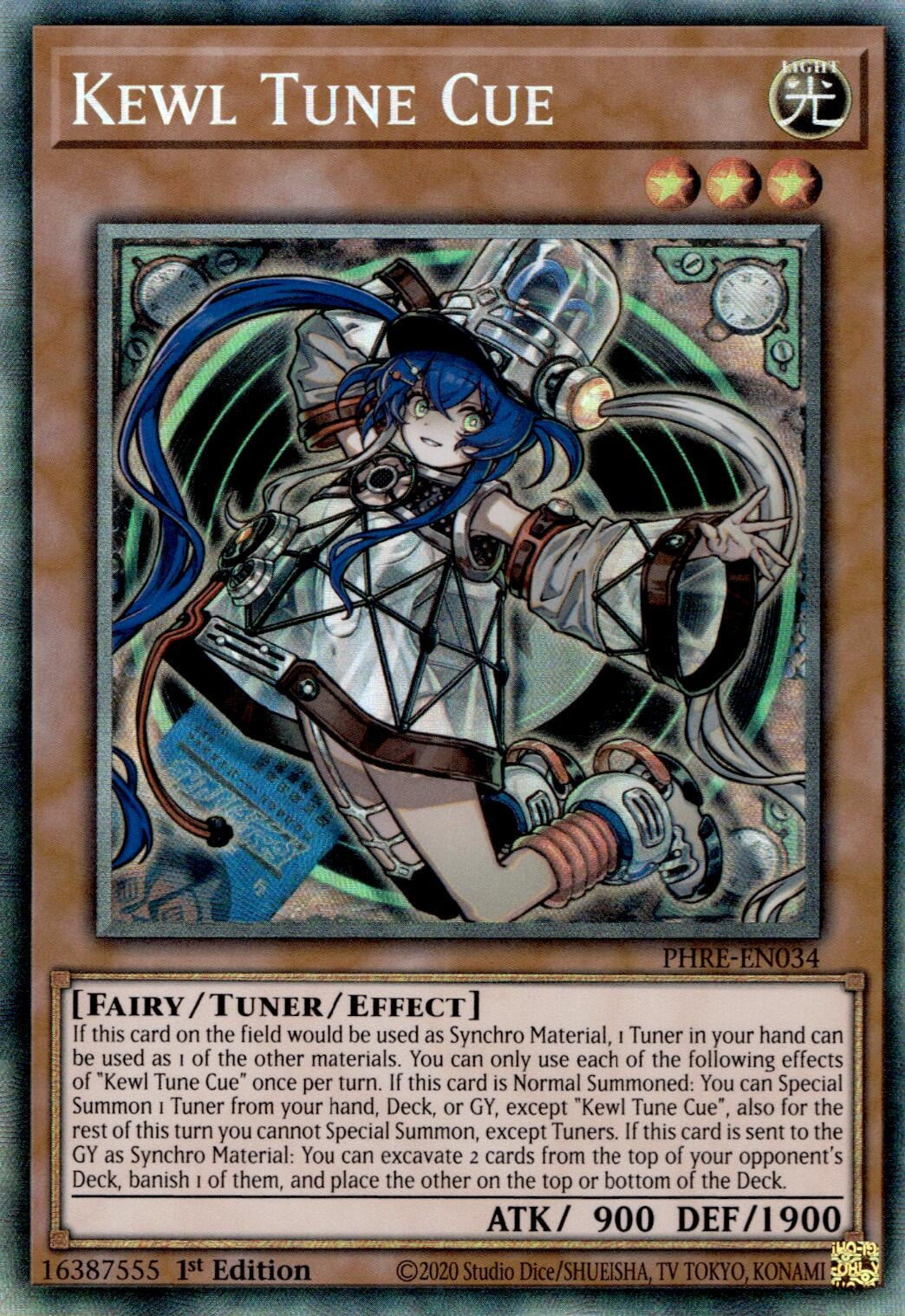 Image for Kewl Tune Cue (CR) (PHRE-EN034) (PHRE) - YuGiOh