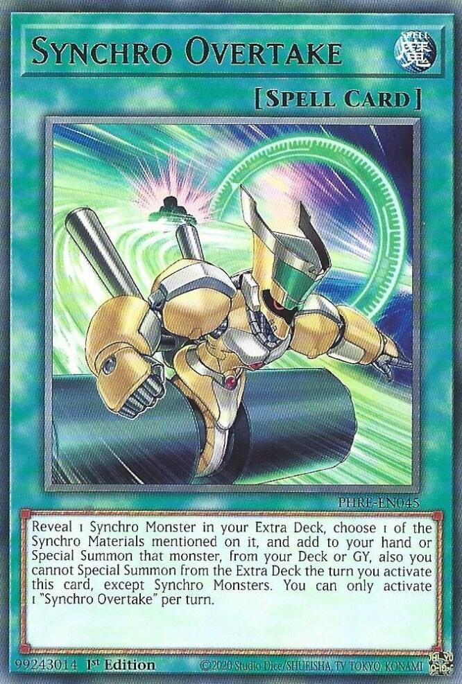 Image for Synchro Overtake (PHRE-EN045) (PHRE) - YuGiOh