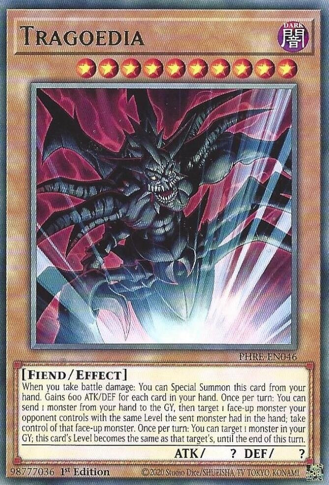 Image for Tragoedia (PHRE-EN046) (PHRE) - YuGiOh