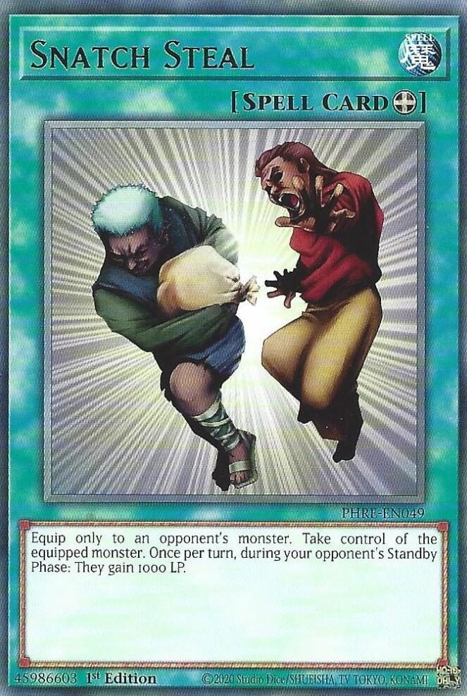 Image for Snatch Steal (PHRE-EN049) (PHRE) - YuGiOh