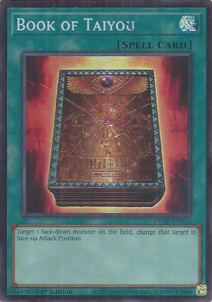 Image for Book of Taiyou (Super Rare) (PHRE-EN052) (PHRE) - YuGiOh