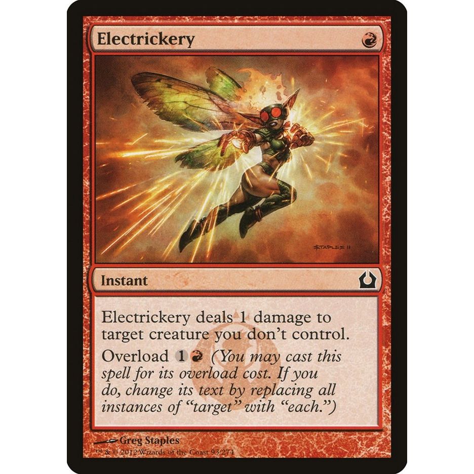 Image for Electrickery (93) (RTR) - Magic: The Gathering