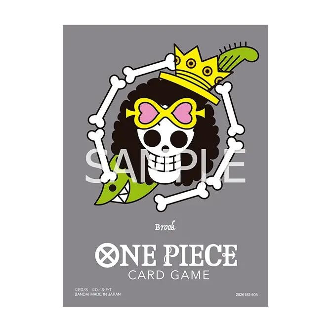 Image for One Piece Card Game Official Sleeves - Premium Brook (70-Pack) - Card Sleeves