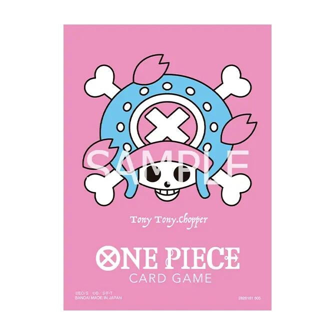 Image for One Piece Card Game Official Sleeves - Premium Tony Tony.Chopper (70-Pack) - Card Sleeves