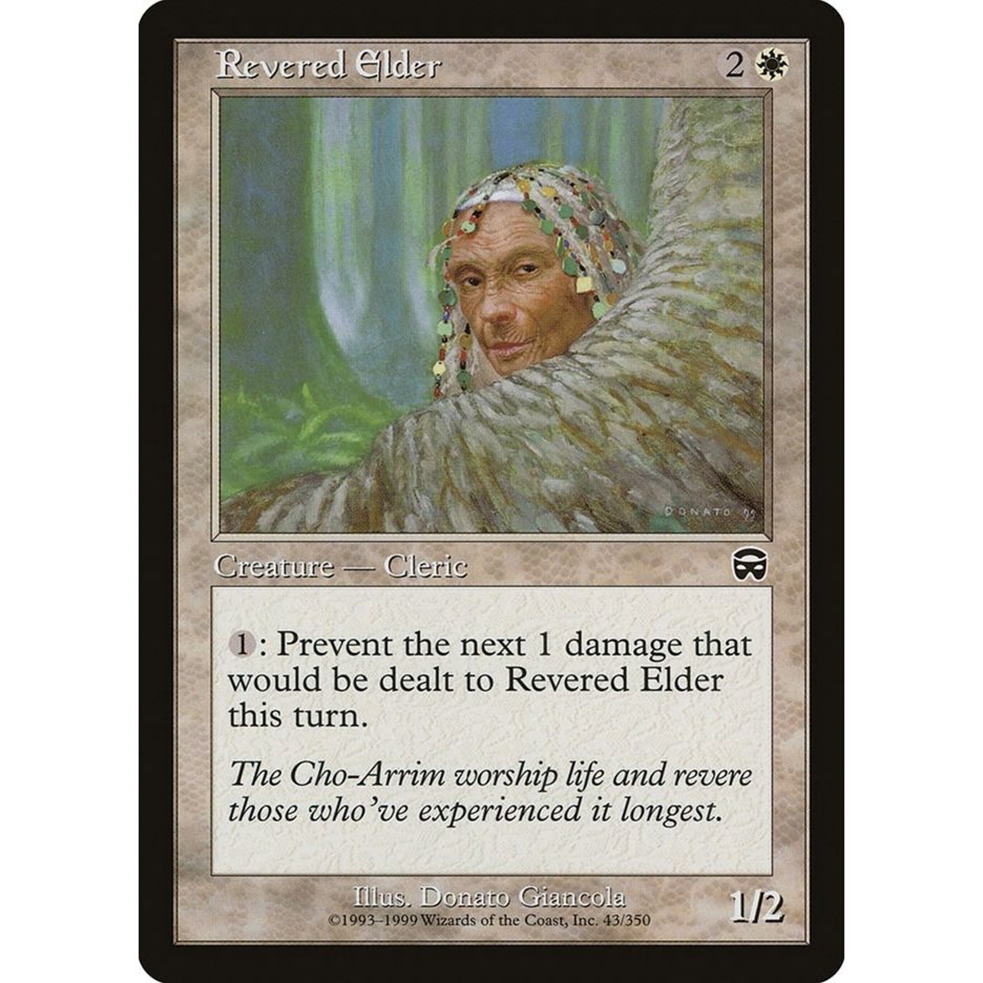 Image for Revered Elder (43) (MMQ) - Magic: The Gathering