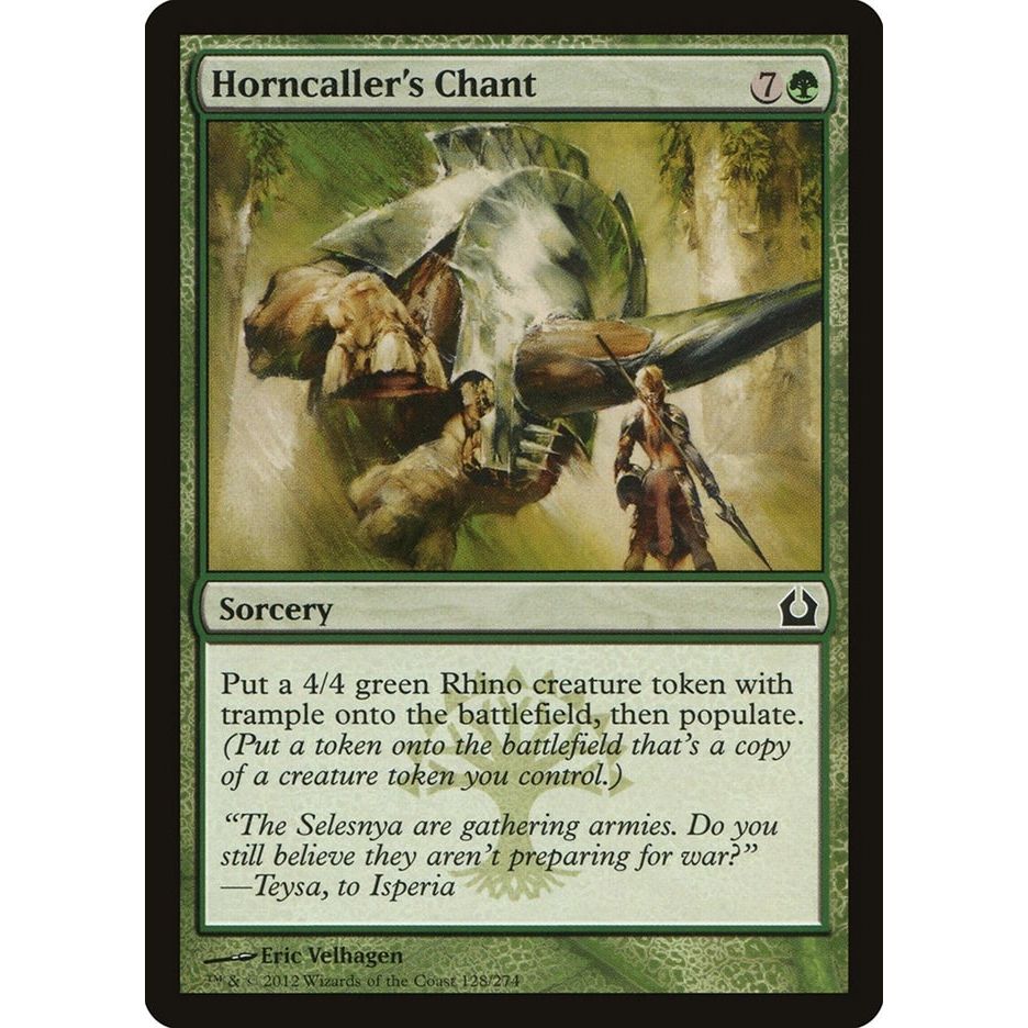 Image for Horncaller's Chant (128) (RTR) - Magic: The Gathering