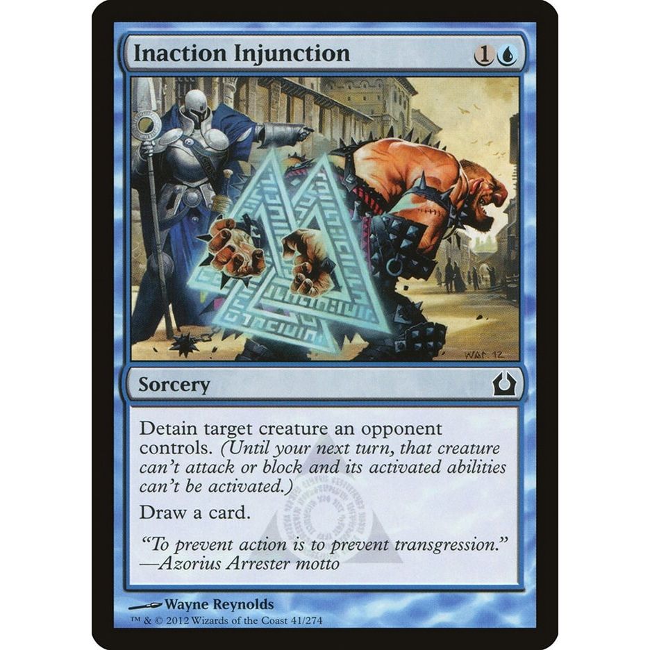 Image for Inaction Injunction (41) (RTR) - Magic: The Gathering