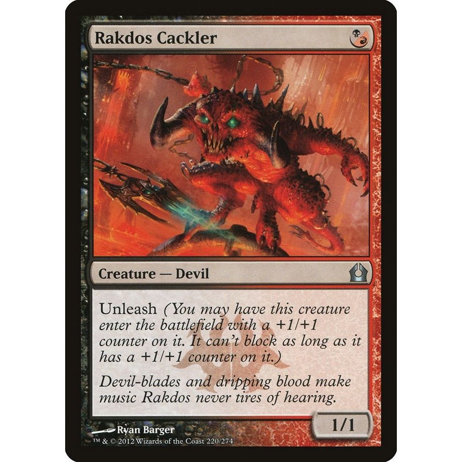 Image for Rakdos Cackler (220) (RTR) - Magic: The Gathering