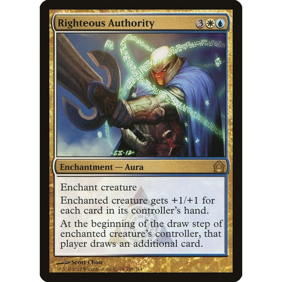 Image for Righteous Authority (189) (RTR) - Magic: The Gathering