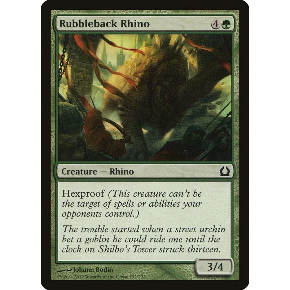 Image for Rubbleback Rhino (132) (RTR) - Magic: The Gathering