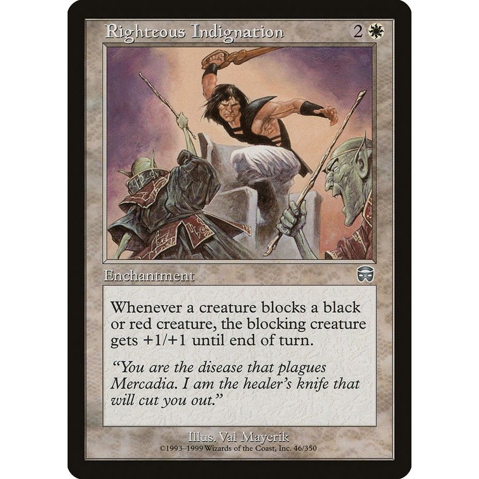 Image for Righteous Indignation (46) (MMQ) - Magic: The Gathering