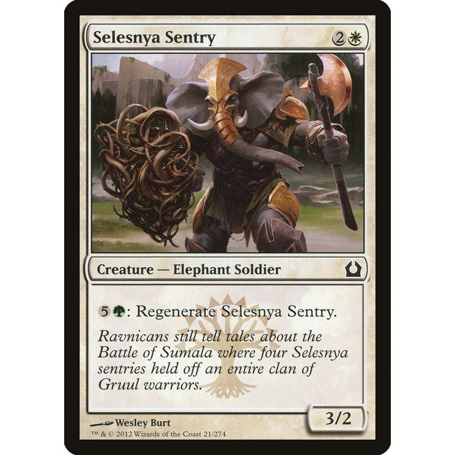 Image for Selesnya Sentry (21) (RTR) - Magic: The Gathering