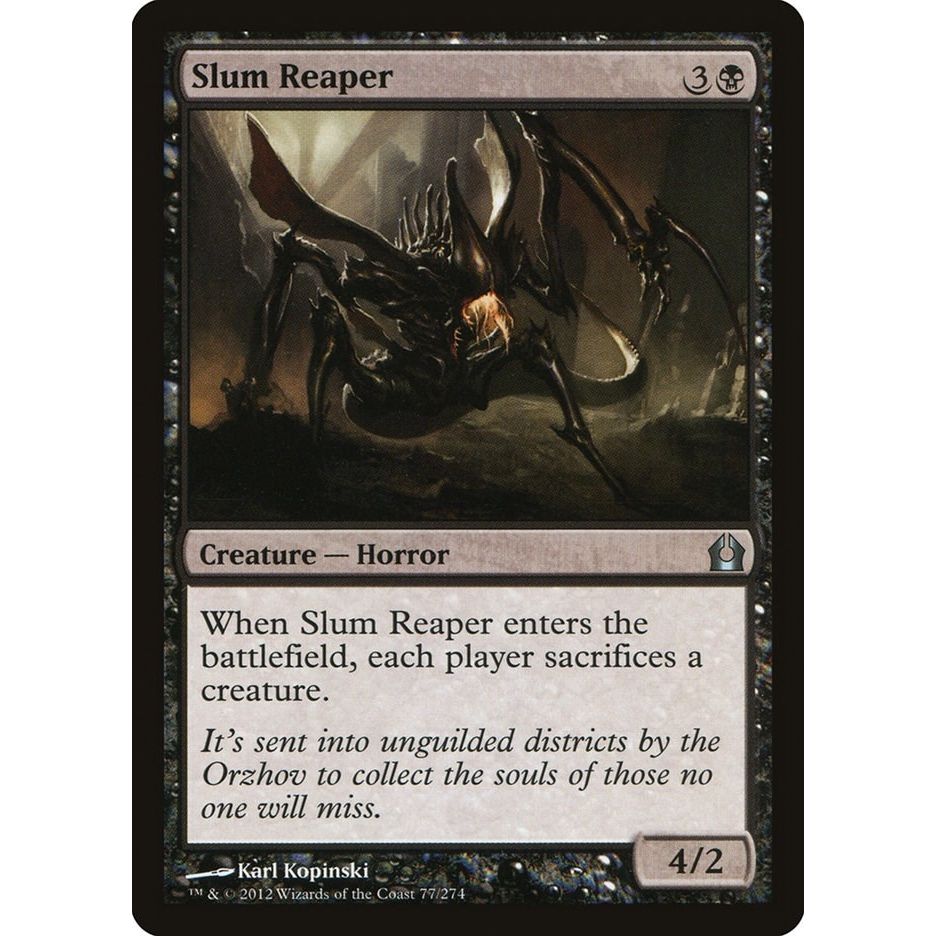 Image for Slum Reaper (77) (RTR) - Magic: The Gathering