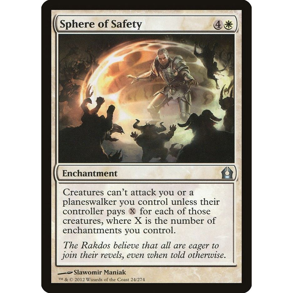 Image for Sphere of Safety (24) (RTR) - Magic: The Gathering