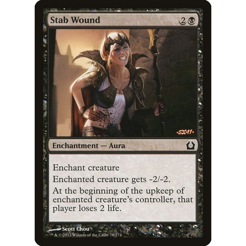 Image for Stab Wound (78) (RTR) - Magic: The Gathering