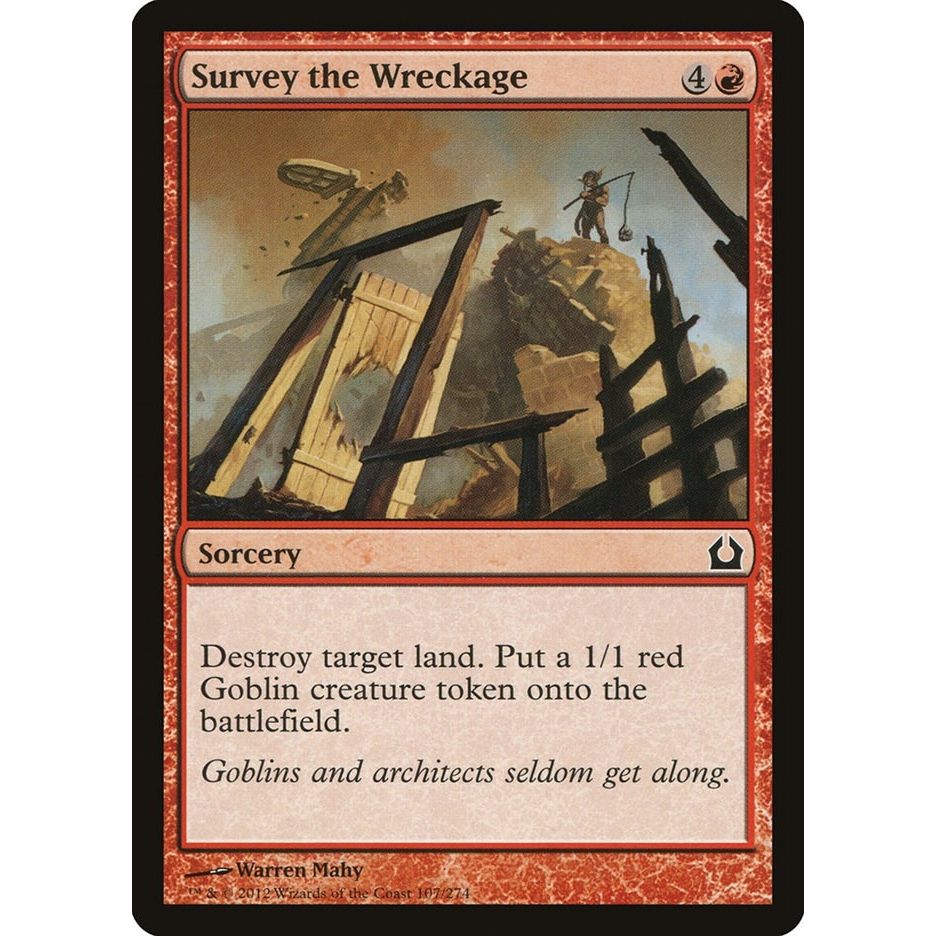 Image for Survey the Wreckage (107) (RTR) - Magic: The Gathering