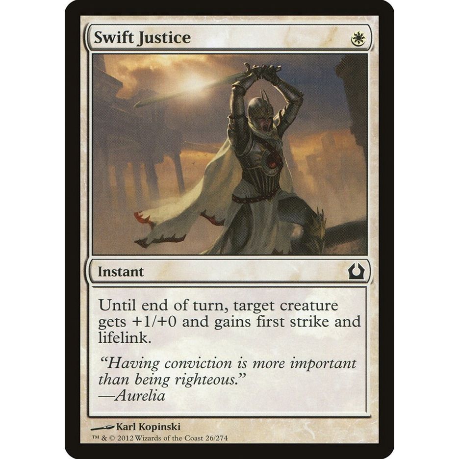 Image for Swift Justice (26) (RTR) - Magic: The Gathering
