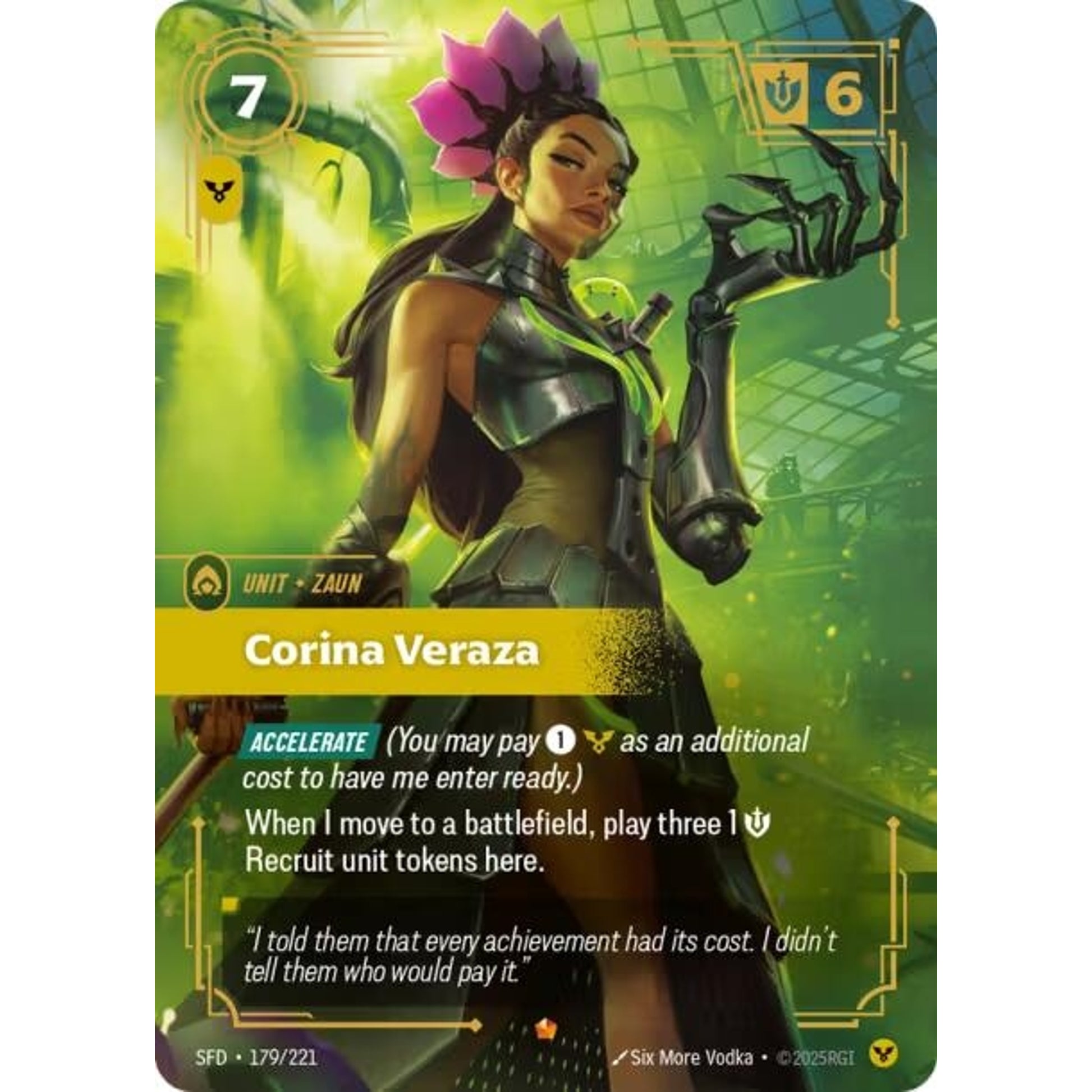 Image for Corina Veraza (179/221) (SFD) - Riftbound: League of Legends Trading Card Game