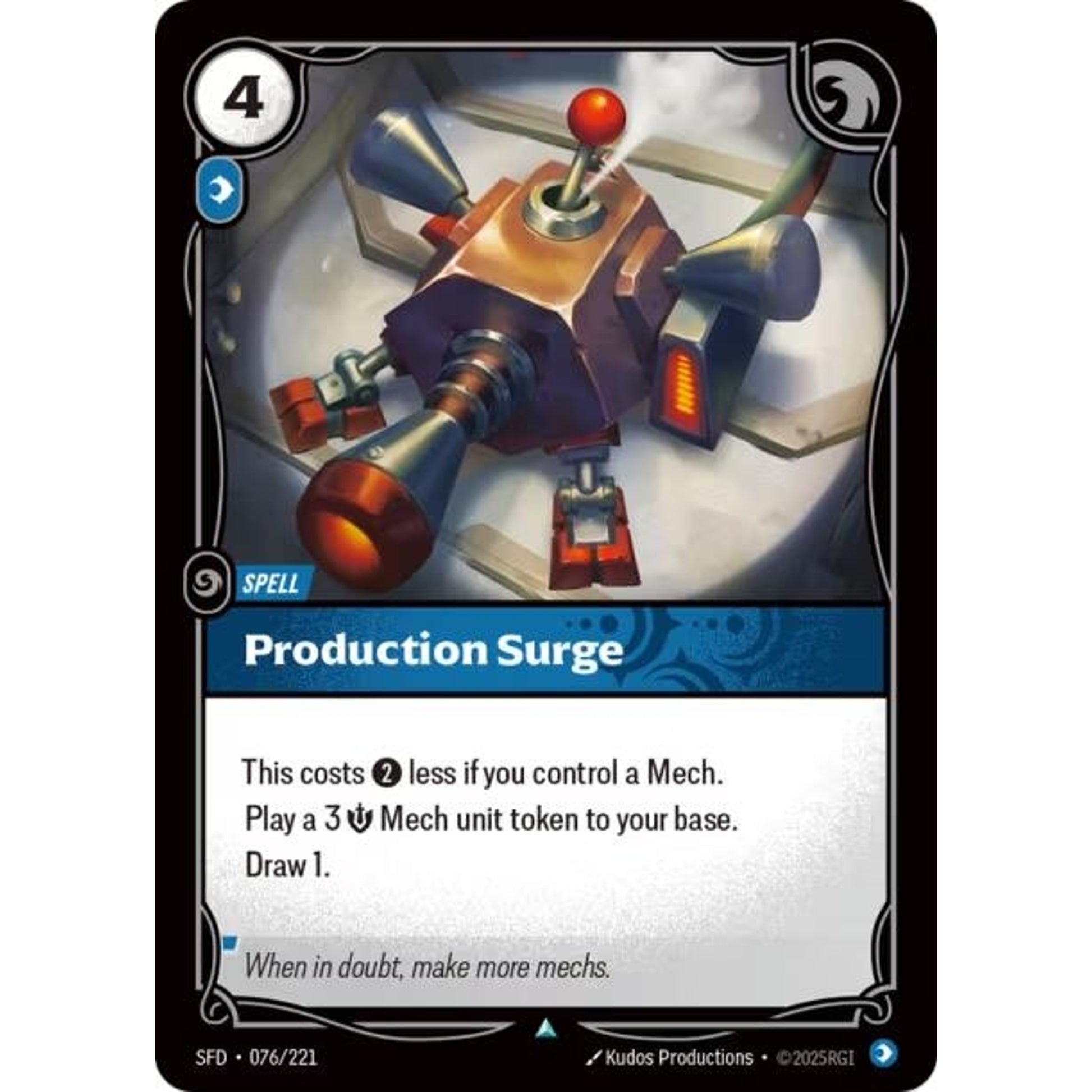 Image for Production Surge (076/221) (SFD) - Riftbound: League of Legends Trading Card Game