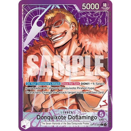 Donquixhote Doflamingo (Alternate Art) (OP14-060) (OP14)
