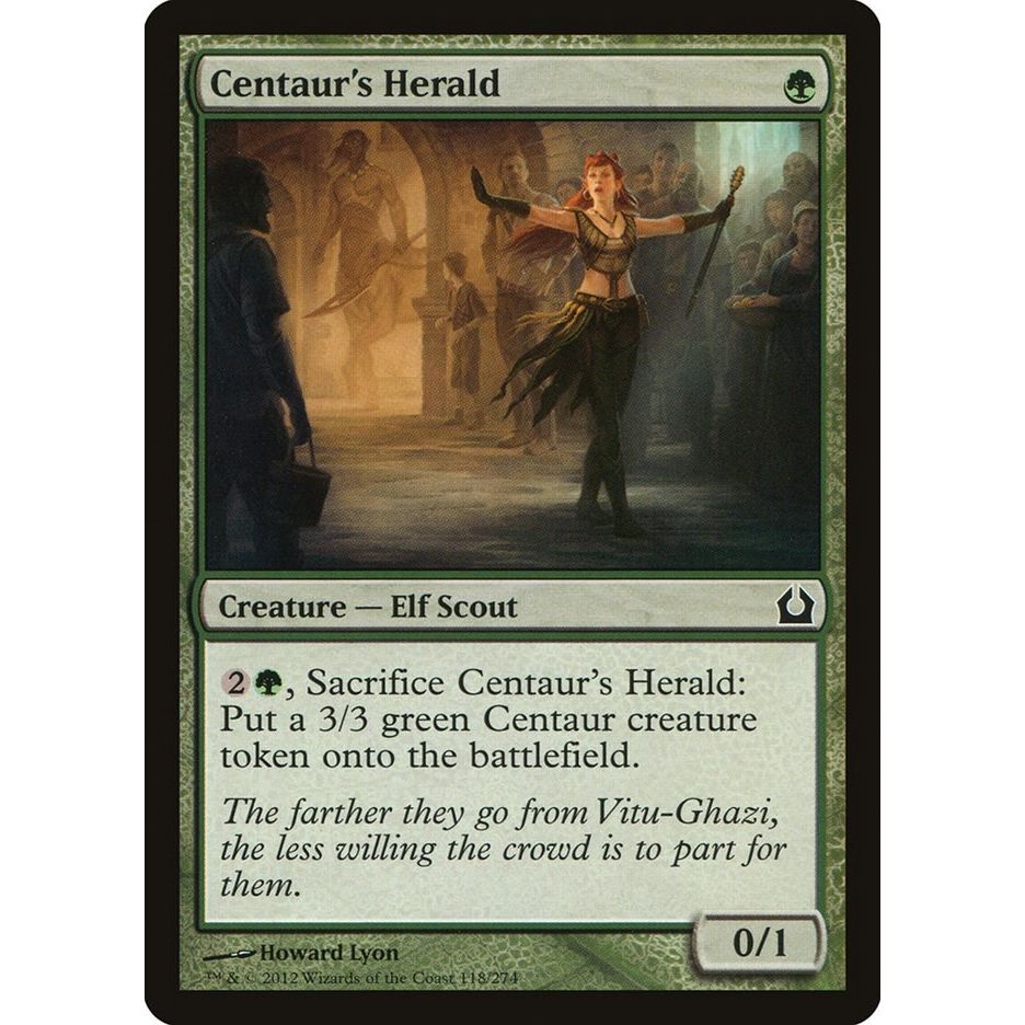 Image for Centaur's Herald (118) (RTR) - Magic: The Gathering