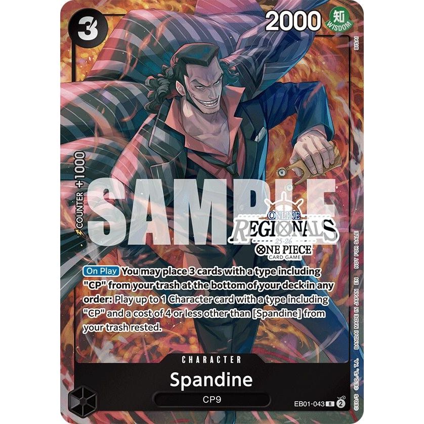 Image for Spandine (Online Regional Participation Pack 2025 Vol.1) (EB01-043) (OP-PR) - One Piece Card Game