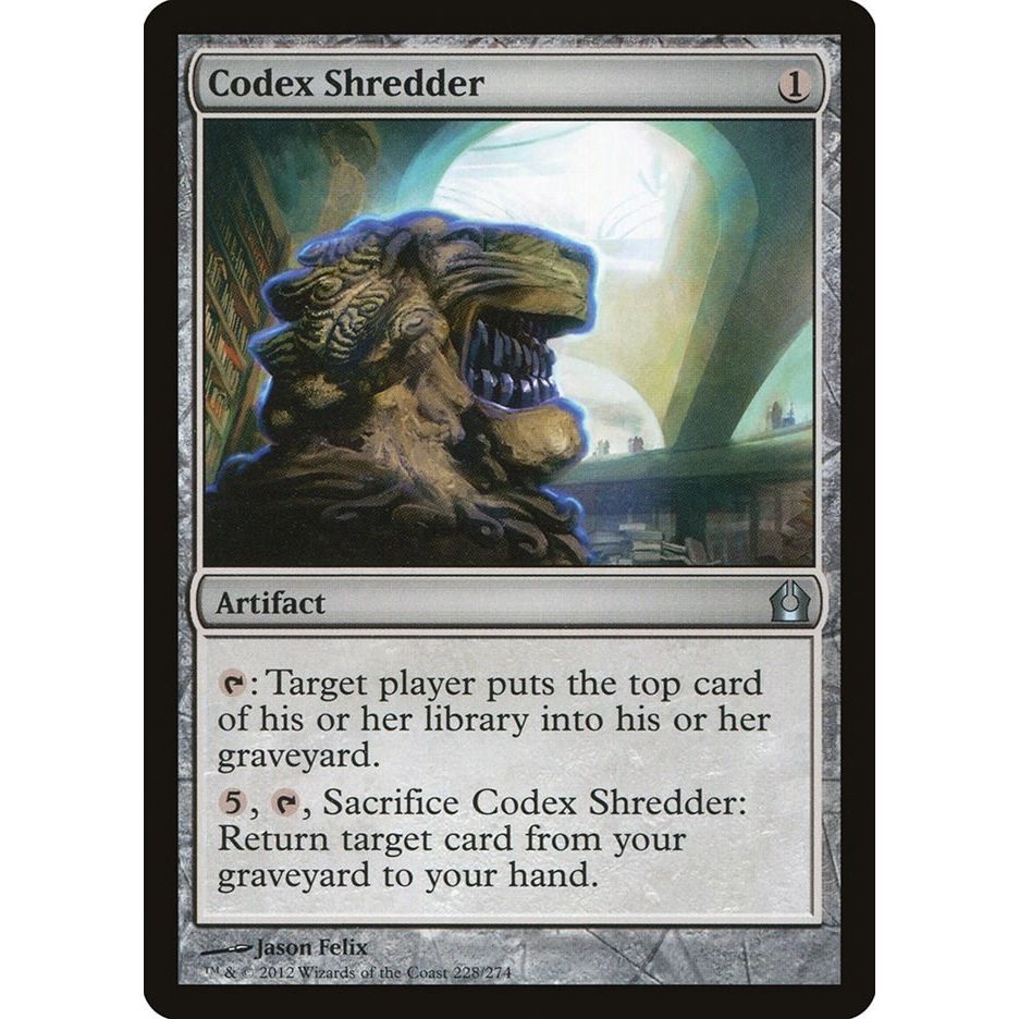 Image for Codex Shredder (228) (RTR) - Magic: The Gathering