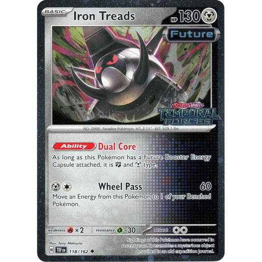 Image for Iron Treads (Temporal Forces Stamped) (118/162) (MCAP) - Pokemon