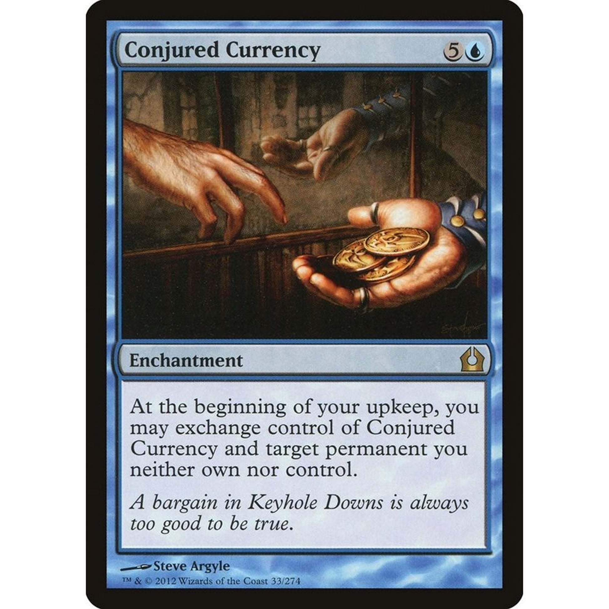 Image for Conjured Currency (33) (RTR) - Magic: The Gathering