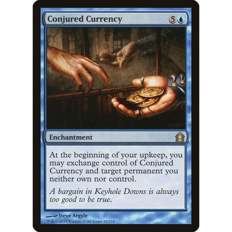 Image for Conjured Currency (33) (RTR) - Magic: The Gathering