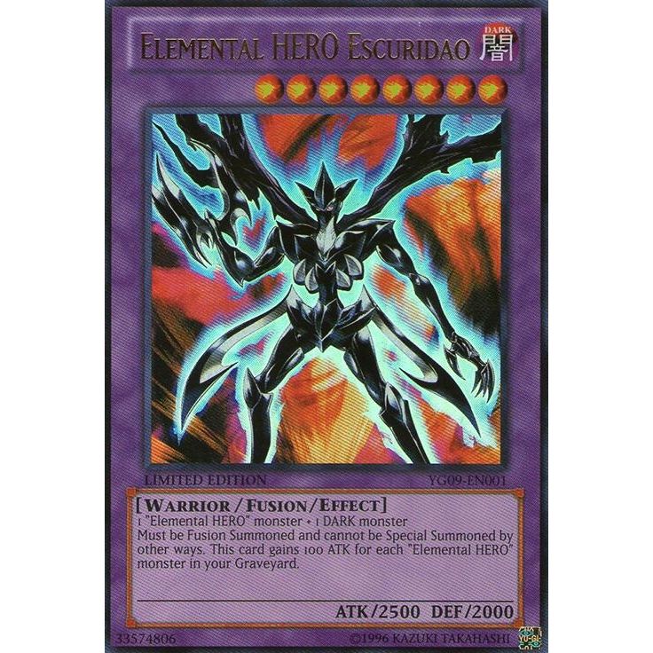 Image for Elemental HERO Escuridao (YG09-EN001) - YuGiOh
