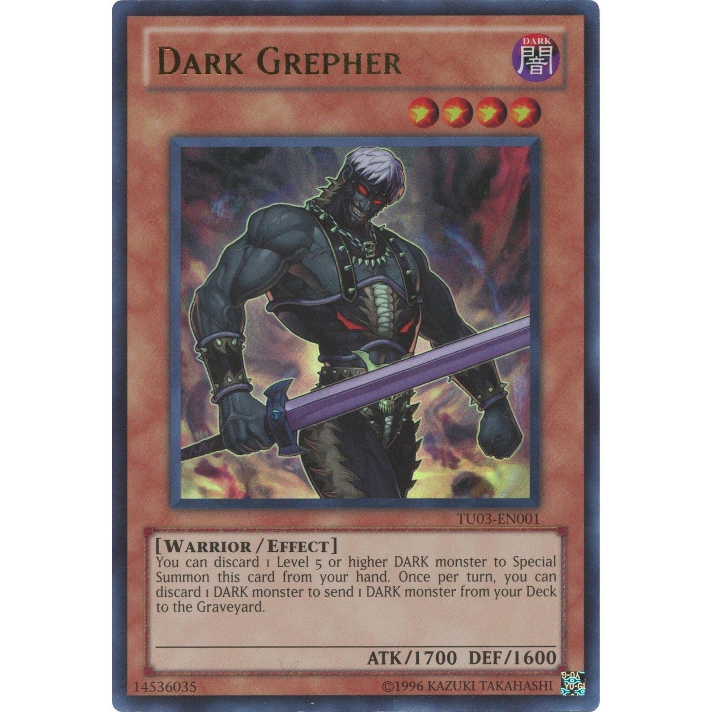 Image for Dark Grepher (TU03-EN001) (TU03) - YuGiOh